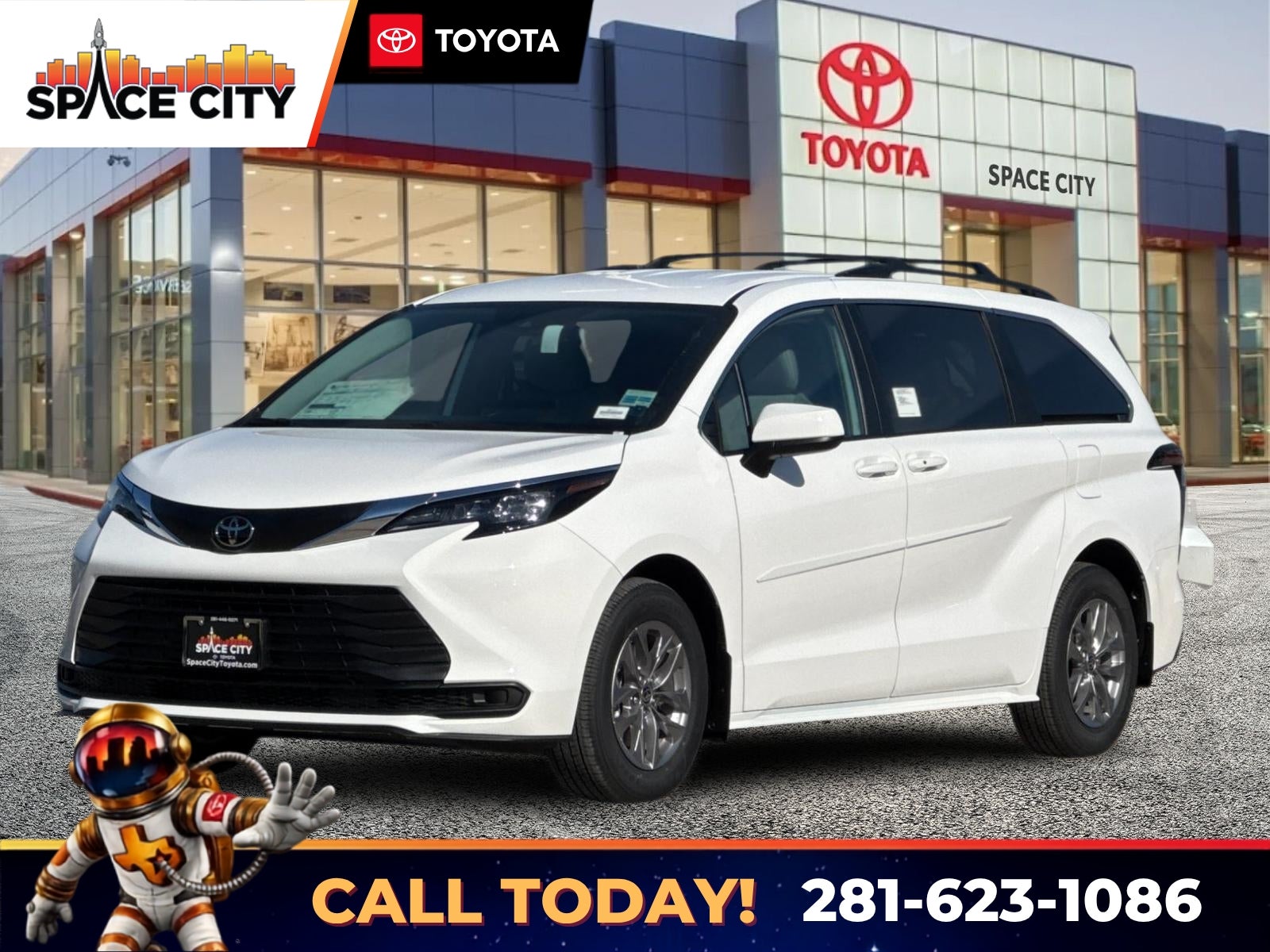 Ice Cap 2026 Toyota Sienna Minivan Front-Wheel Drive Continuously Variable Transmission