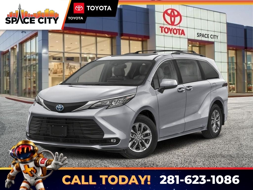 Blueprint 2025 Toyota Sienna Minivan Front-Wheel Drive Continuously Variable Transmission