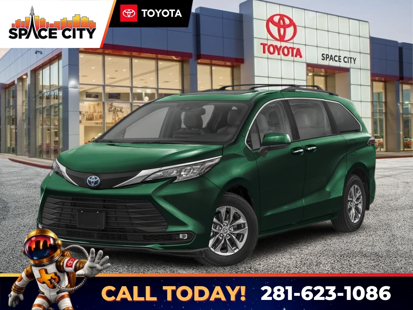 Cypress 2026 Toyota Sienna Minivan Front-Wheel Drive Continuously Variable Transmission