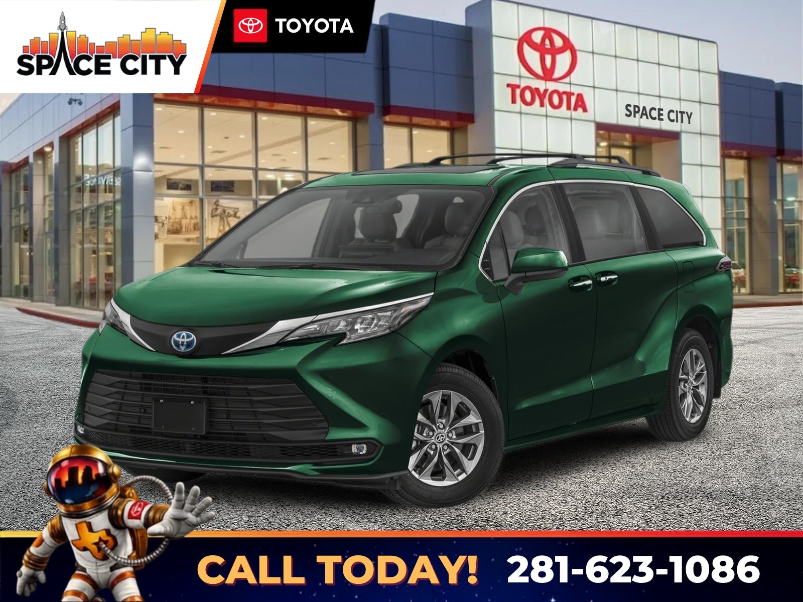 Cypress 2026 Toyota Sienna Minivan Front-Wheel Drive Continuously Variable Transmission