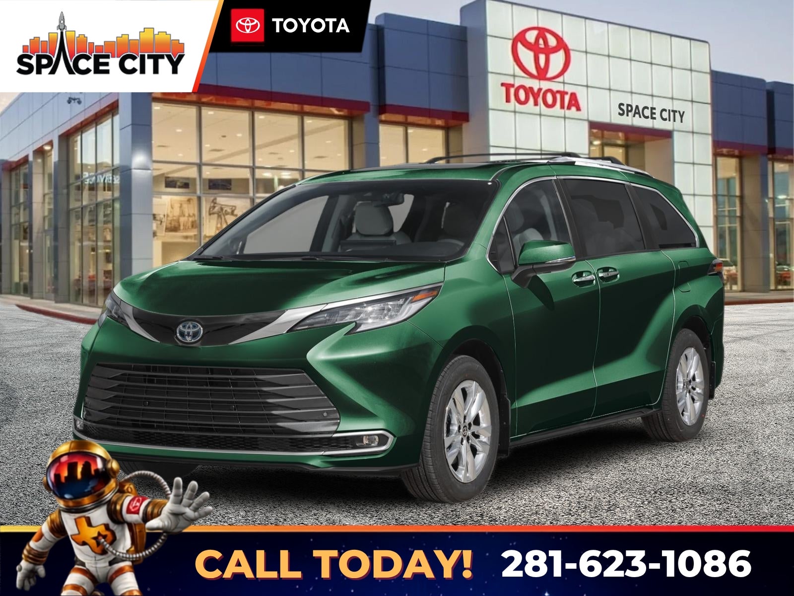 Cypress 2026 Toyota Sienna Minivan All-Wheel Drive Continuously Variable Transmission