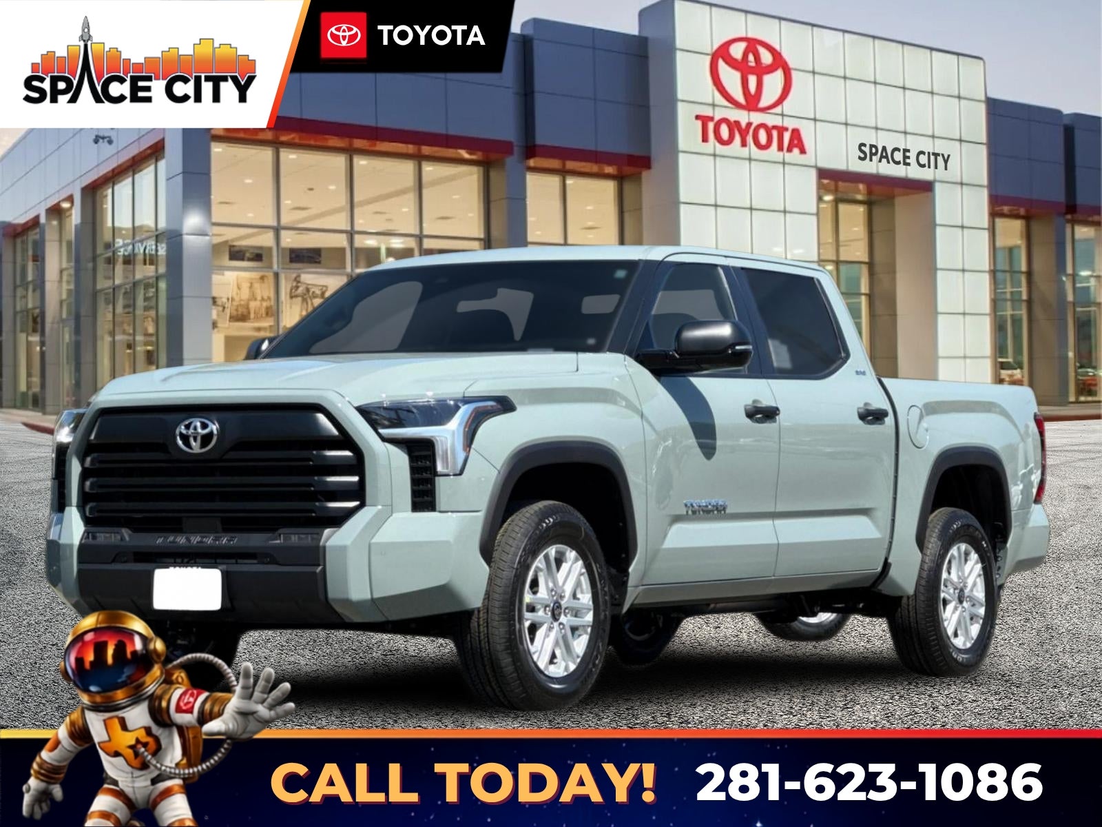 Lunar Rock 2026 Toyota Tundra Pickup Truck Four-Wheel Drive Automatic