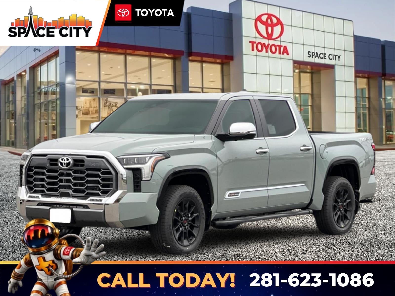 Lunar Rock 2026 Toyota Tundra Pickup Truck Four-Wheel Drive Automatic