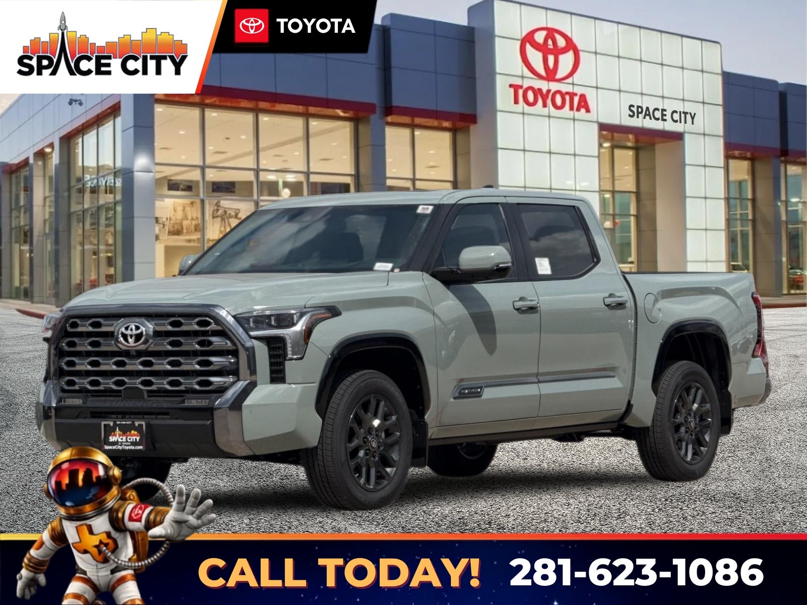 Lunar Rock 2026 Toyota Tundra Pickup Truck Four-Wheel Drive Automatic
