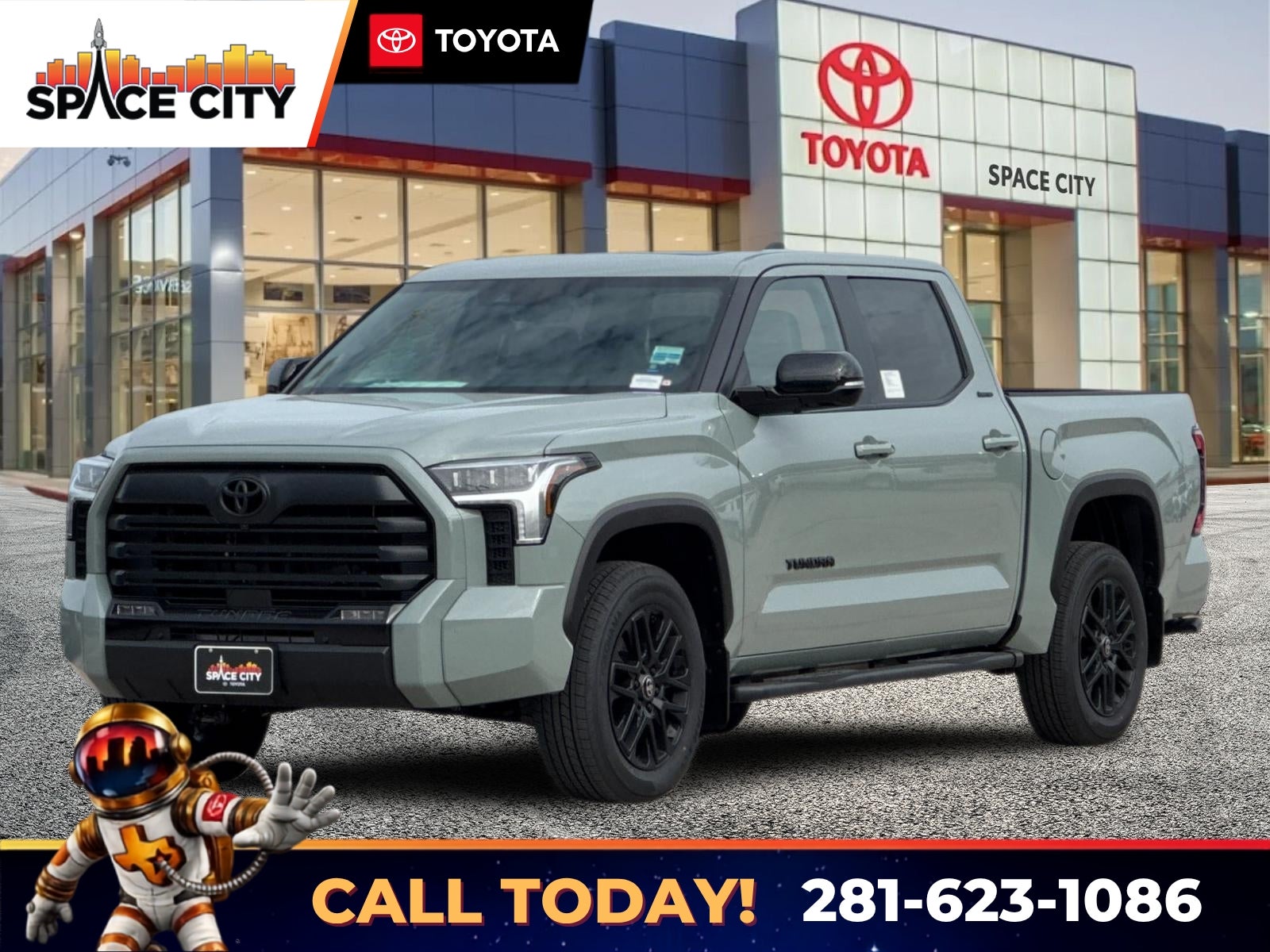 Lunar Rock 2026 Toyota Tundra Pickup Truck Four-Wheel Drive Automatic