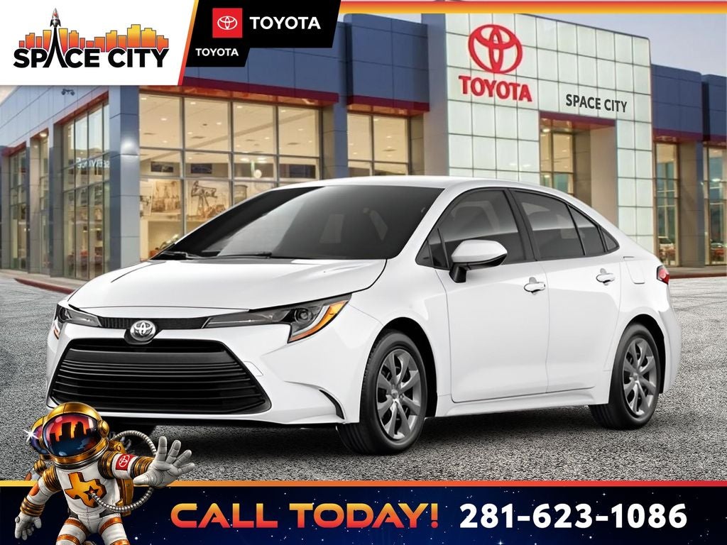 Ice 2026 Toyota Corolla LE FWD Sedan Front-Wheel Drive Continuously Variable Transmission
