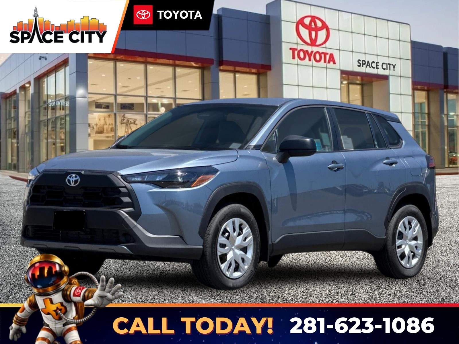 Celestite 2026 Toyota Corolla Cross SUV / Crossover Front-Wheel Drive Continuously Variable Transmission