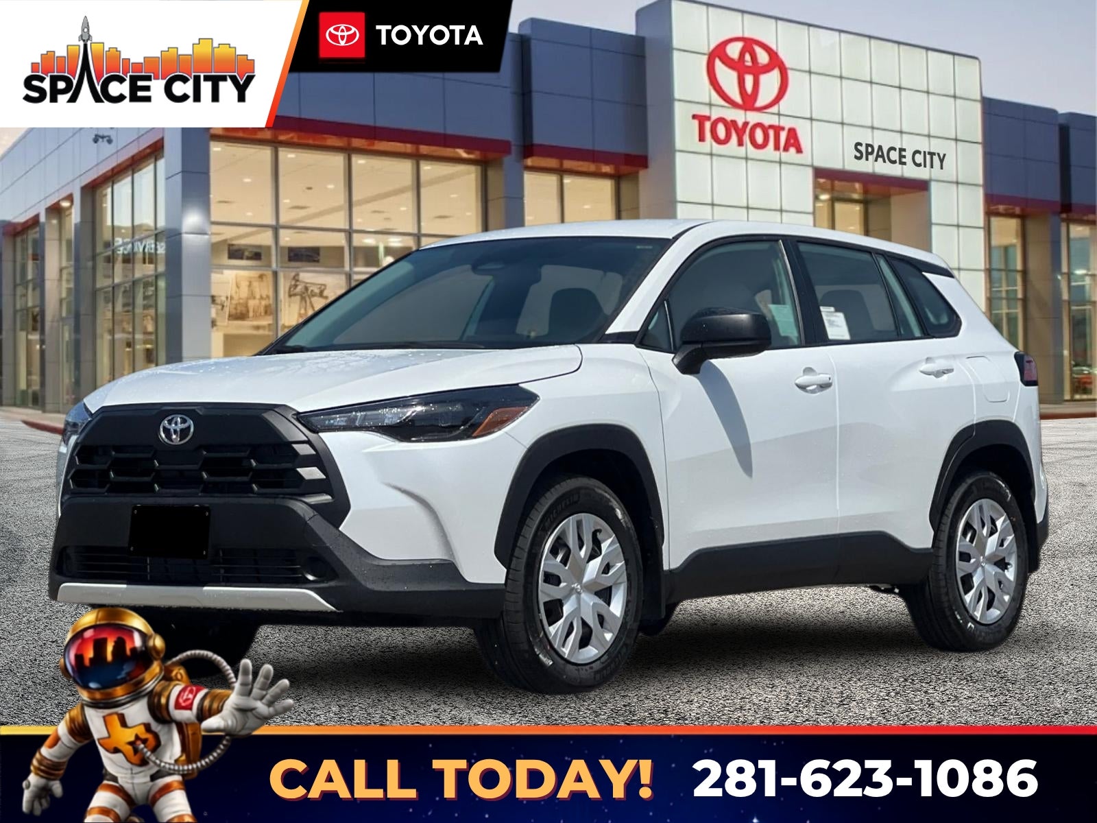 White (Wind Chill Pearl) 2026 Toyota Corolla Cross SUV / Crossover Front-Wheel Drive Continuously Variable Transmission