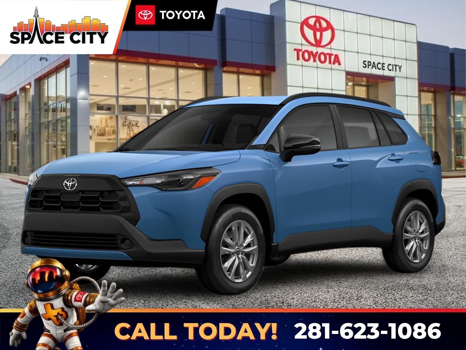 Cavalry Blue 2026 Toyota Corolla Cross SUV / Crossover Front-Wheel Drive Continuously Variable Transmission