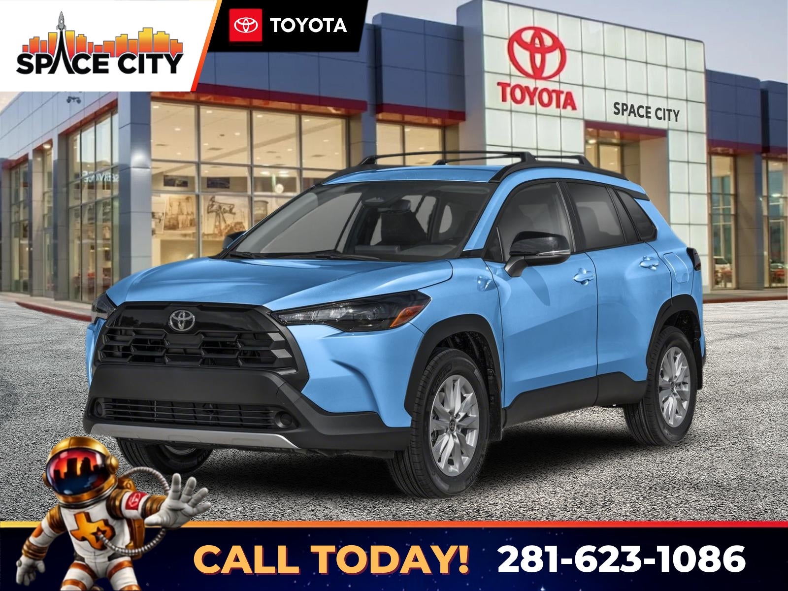 Blue 2026 Toyota Corolla Cross SUV / Crossover Front-Wheel Drive Continuously Variable Transmission