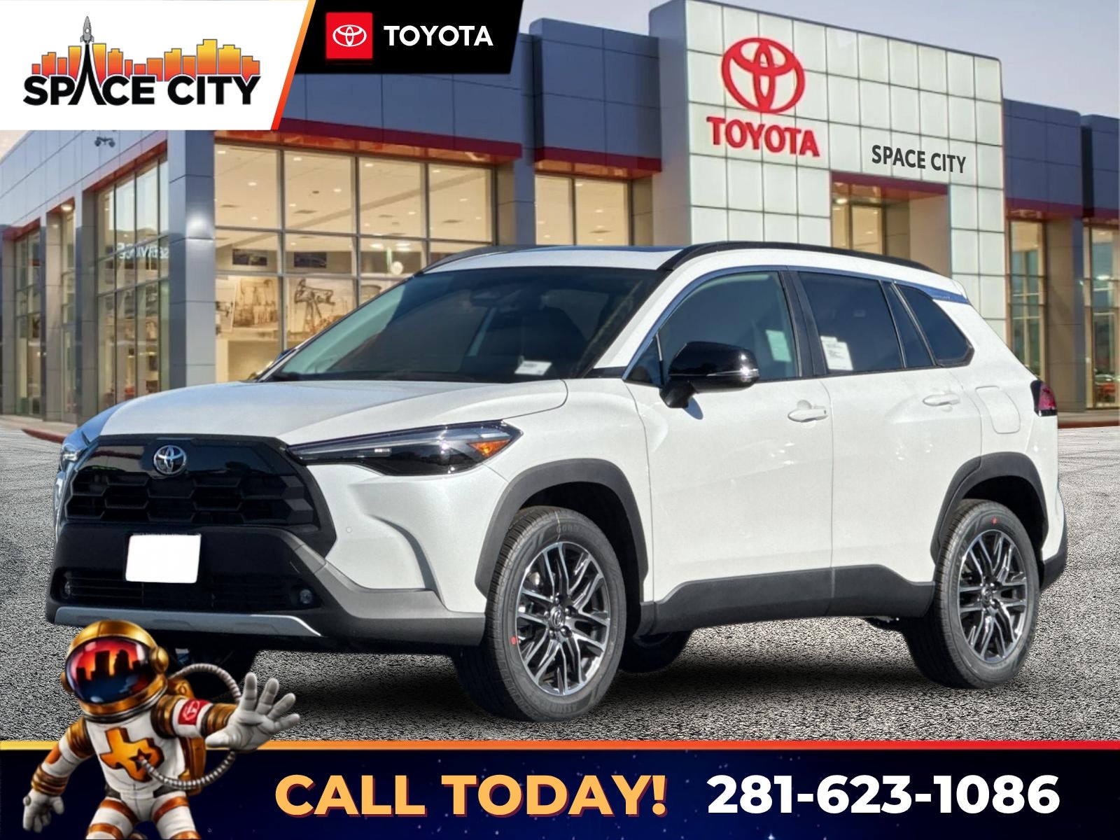 White (Wind Chill Pearl) 2026 Toyota Corolla Cross SUV / Crossover Front-Wheel Drive Continuously Variable Transmission