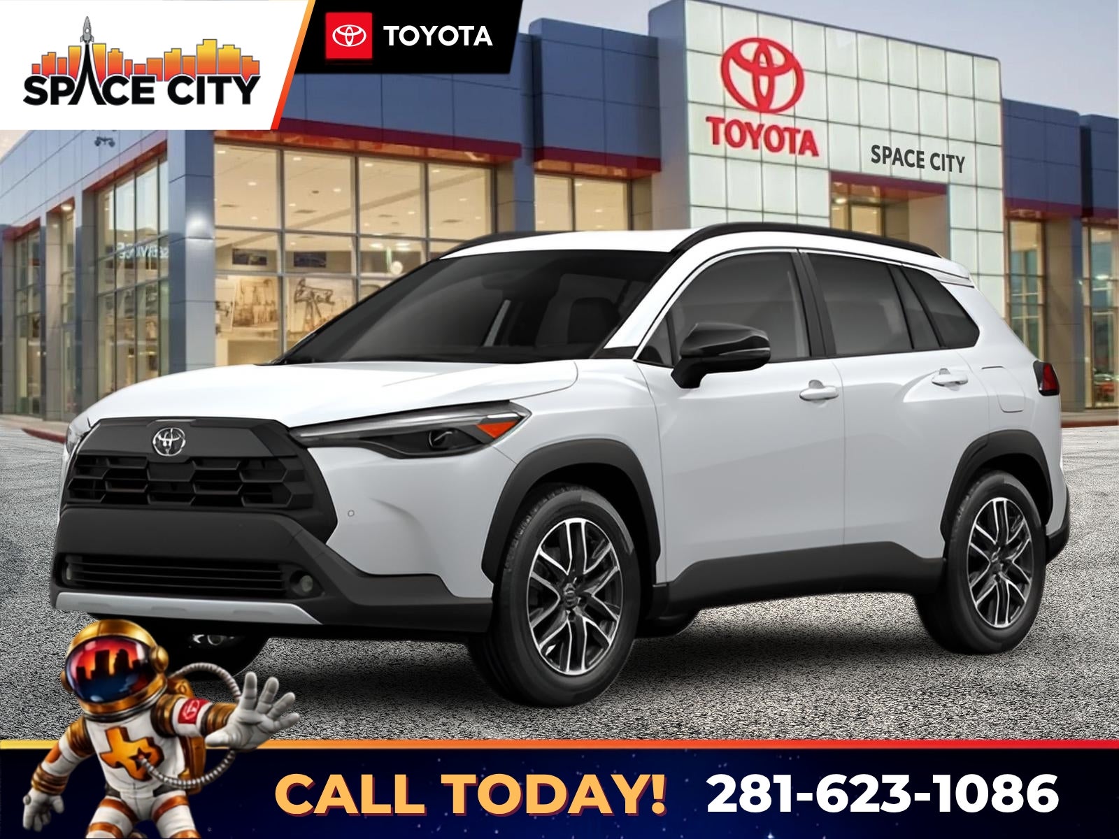 White (Wind Chill Pearl) 2026 Toyota Corolla Cross SUV / Crossover Front-Wheel Drive Continuously Variable Transmission
