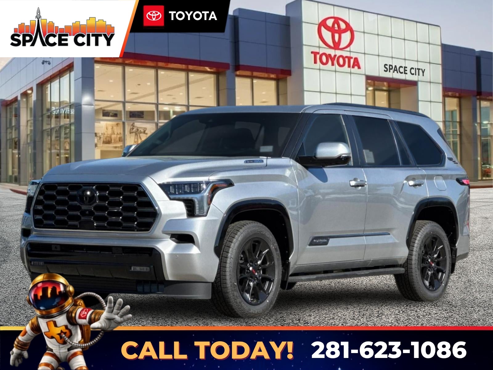 Celestial Silver Metallic 2026 Toyota Sequoia SUV / Crossover Four-Wheel Drive Automatic