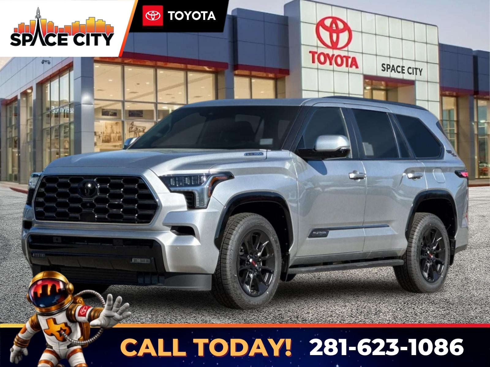 Celestial Silver Metallic 2026 Toyota Sequoia SUV / Crossover Four-Wheel Drive Automatic