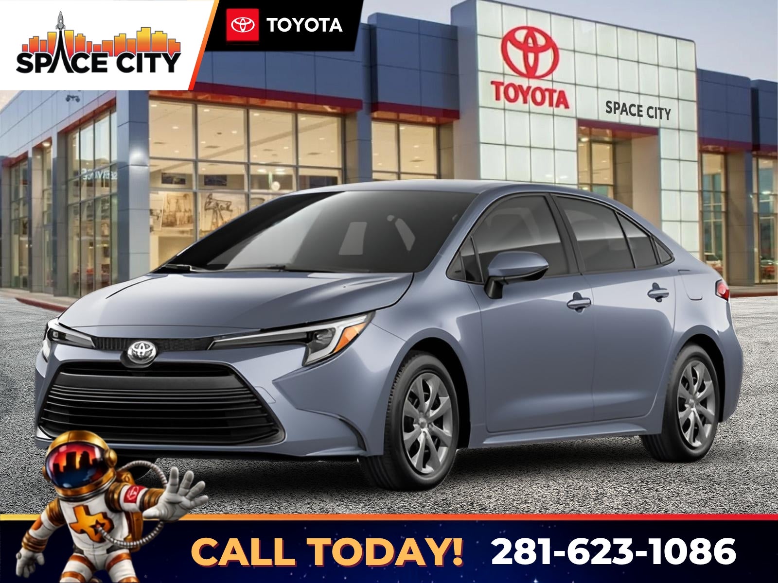 Celestite 2026 Toyota Corolla Hybrid Sedan Front-Wheel Drive Continuously Variable Transmission