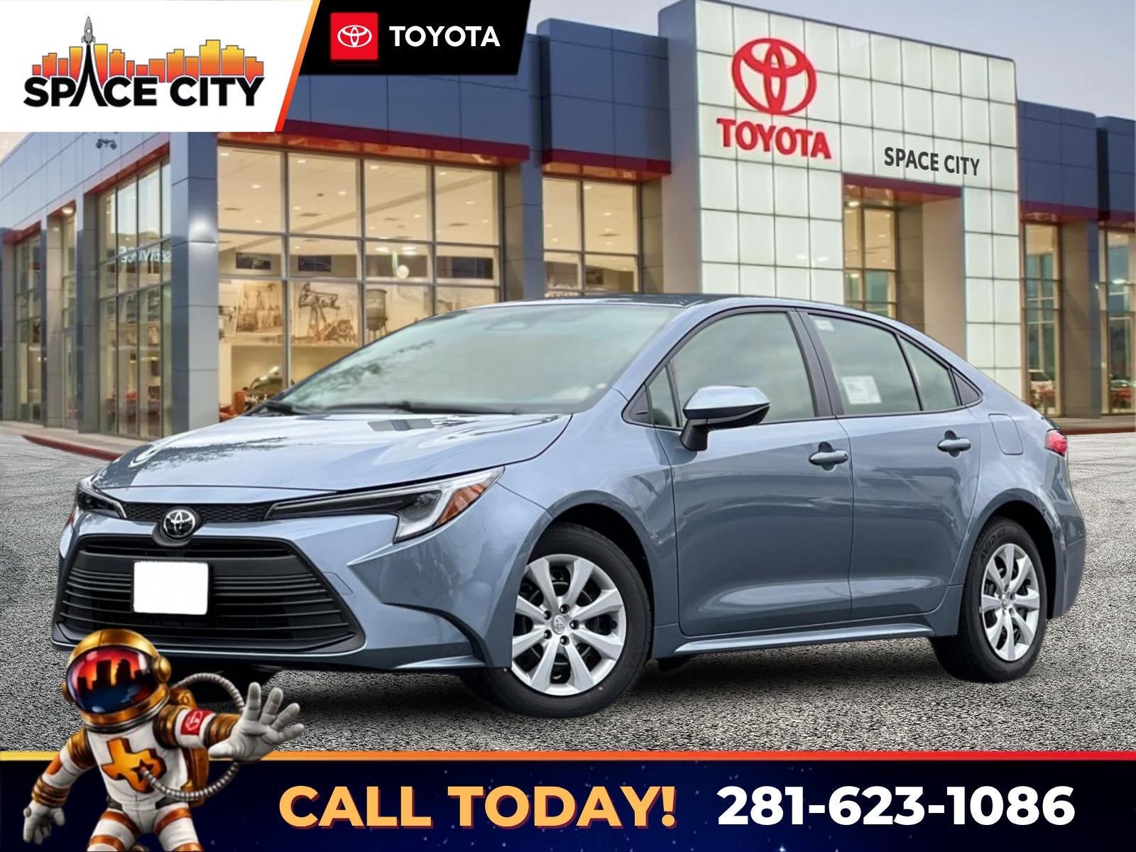 Celestite 2026 Toyota Corolla Hybrid Sedan Front-Wheel Drive Continuously Variable Transmission