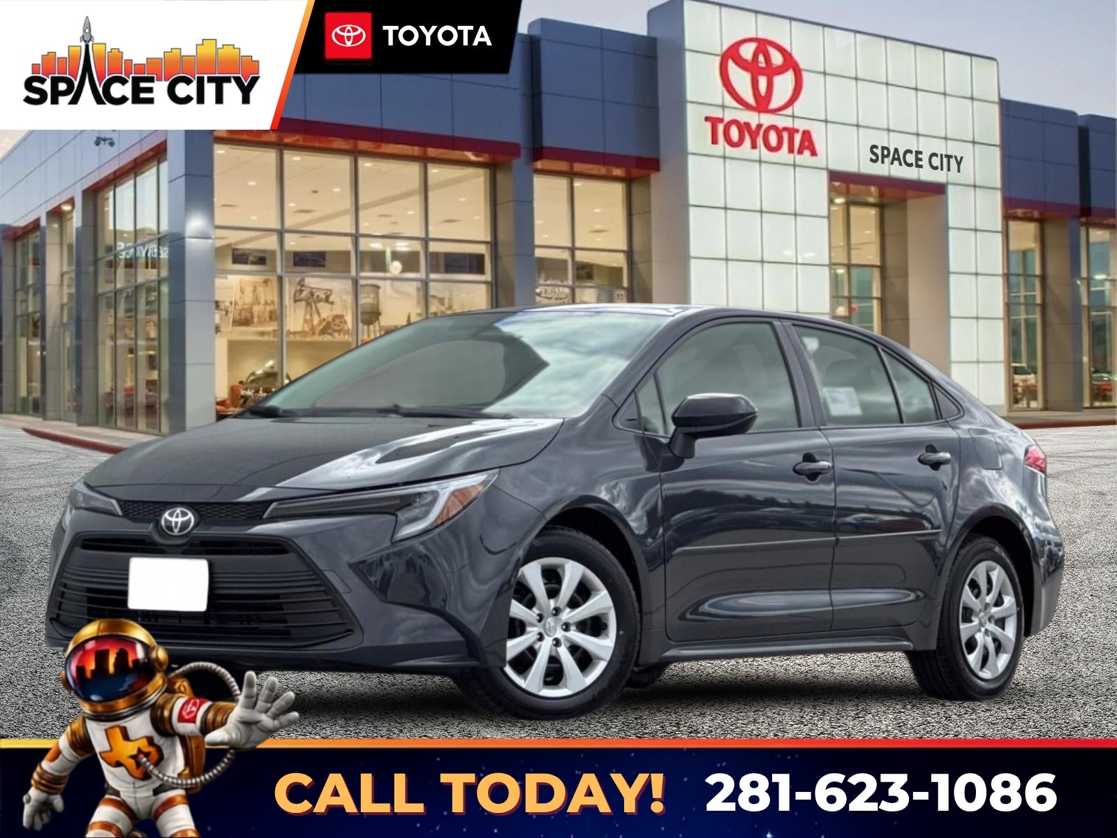 Underground 2026 Toyota Corolla Hybrid Sedan Front-Wheel Drive Continuously Variable Transmission