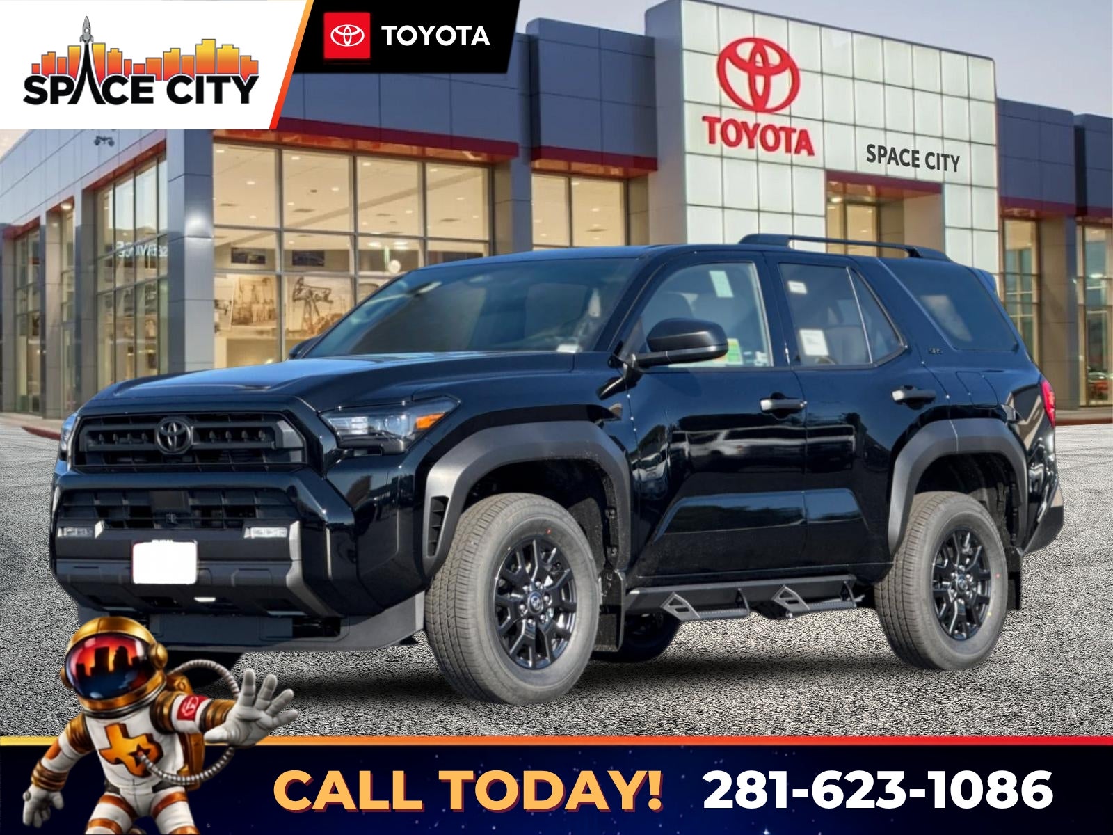 Black 2026 Toyota 4Runner SUV / Crossover Four-Wheel Drive 8-Speed Automatic