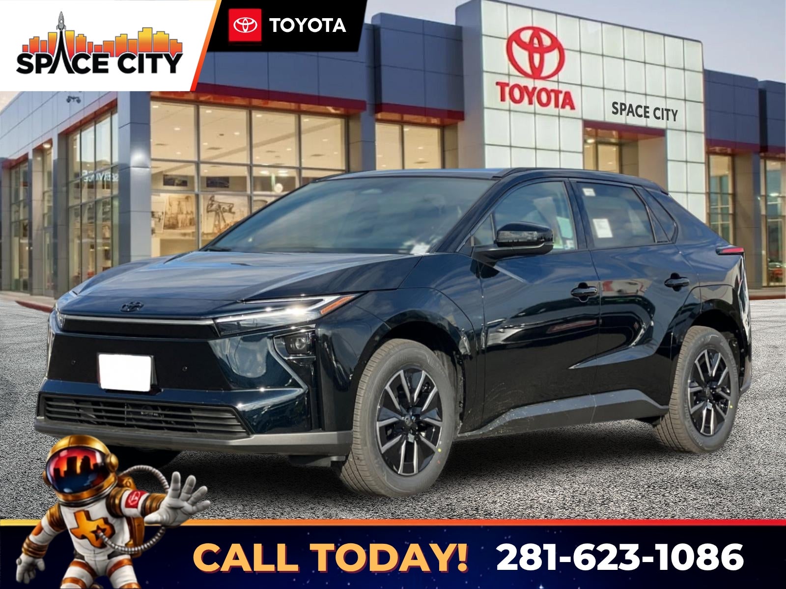 Midnight Black Metallic 2026 Toyota bZ SUV / Crossover Front-Wheel Drive 1-Speed Automatic