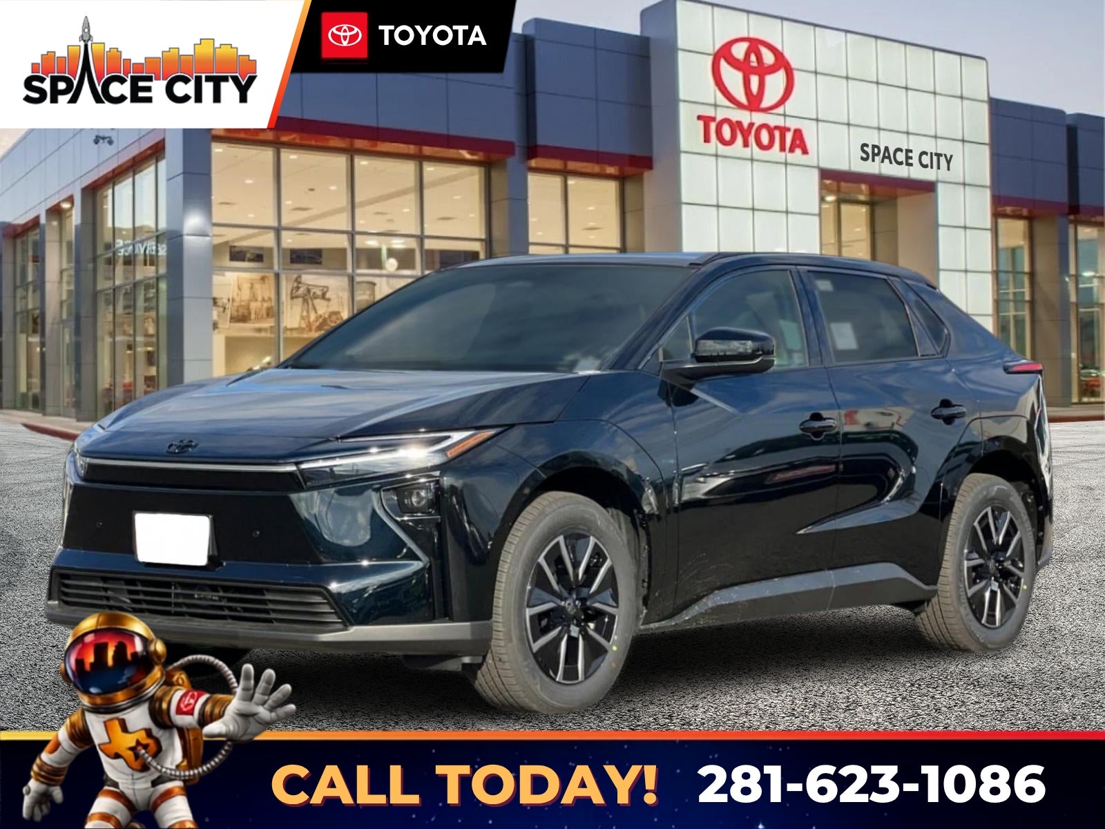 Midnight Black Metallic 2026 Toyota bZ SUV / Crossover Front-Wheel Drive 1-Speed Automatic