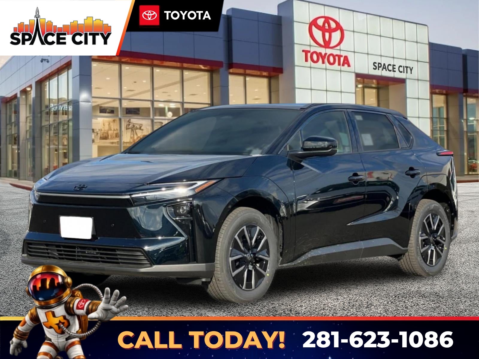 Midnight Black Metallic 2026 Toyota bZ SUV / Crossover Front-Wheel Drive 1-Speed Automatic