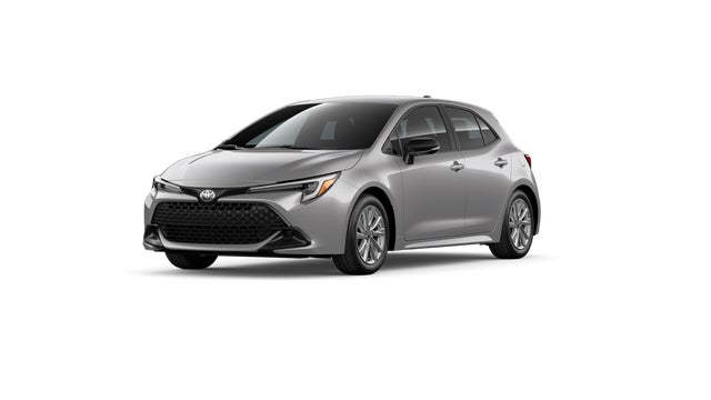 Classic Silver Metallic 2026 Toyota Corolla Hatchback SE FWD Hatchback Front-Wheel Drive Continuously Variable Transmission