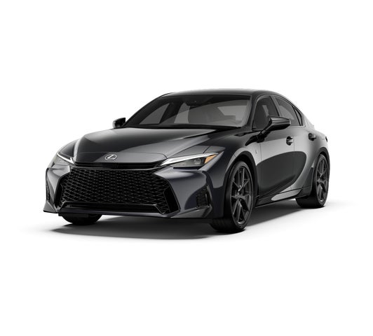 Black (Caviar) 2026 Lexus IS 350 F Sport Design RWD Sedan Rear-Wheel Drive Automatic