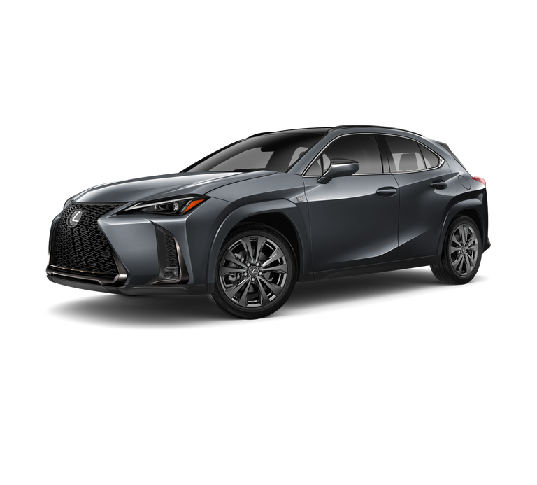 Cloudburst Gray With Obsidian Roof 2026 Lexus UX Hybrid SUV / Crossover All-Wheel Drive Continuously Variable Transmission