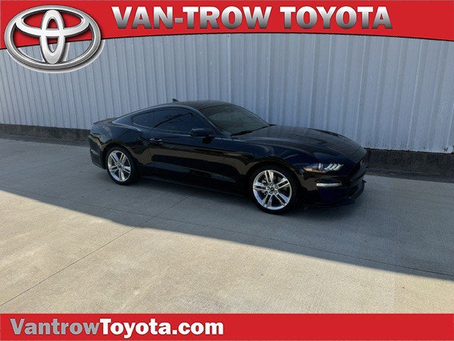 Black 2021 Ford Mustang Coupe Rear-Wheel Drive 