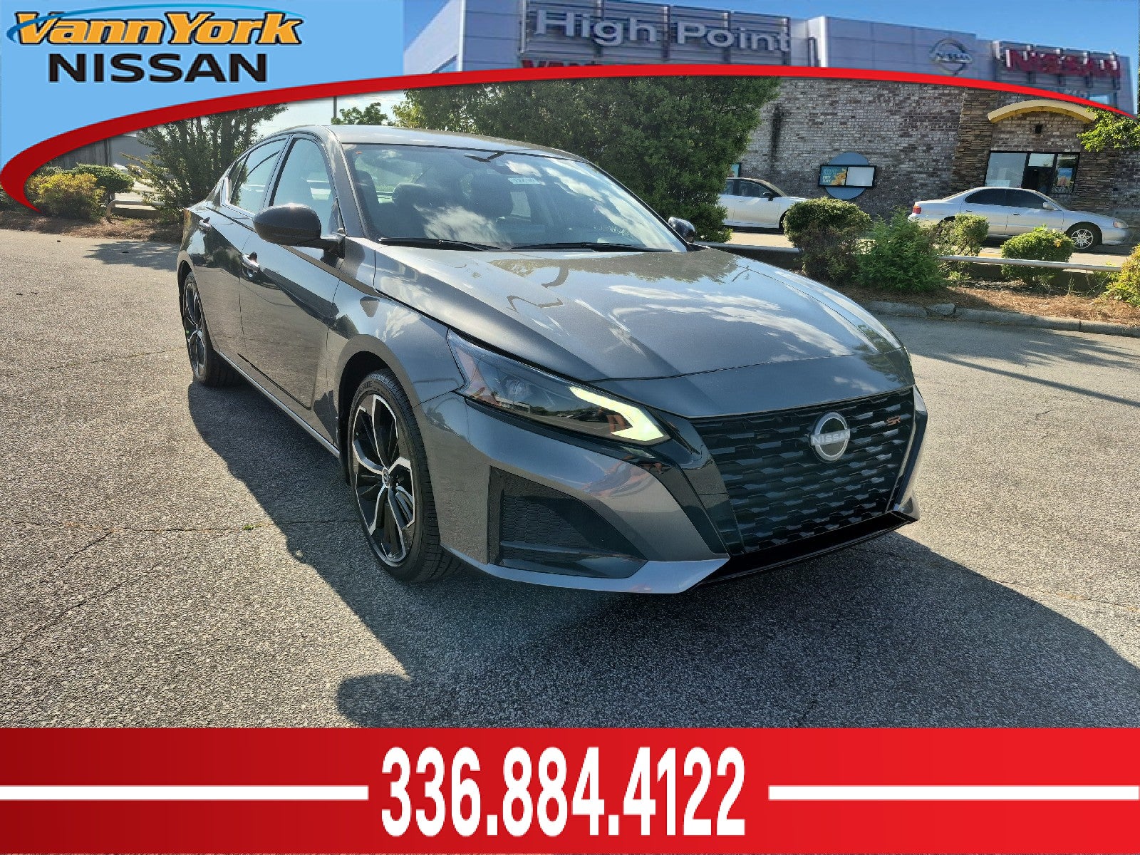 Gray (Gun Metallic) 2026 Nissan Altima Sedan Front-Wheel Drive Automatic