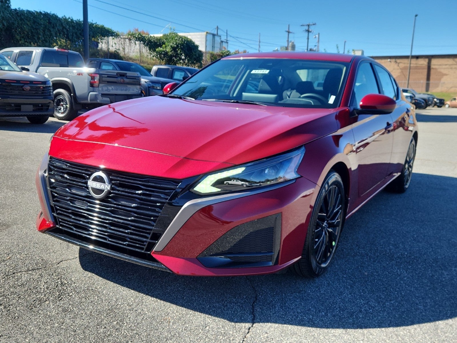 Red (Scarlet Ember Tintcoat) 2026 Nissan Altima Sedan Front-Wheel Drive Automatic
