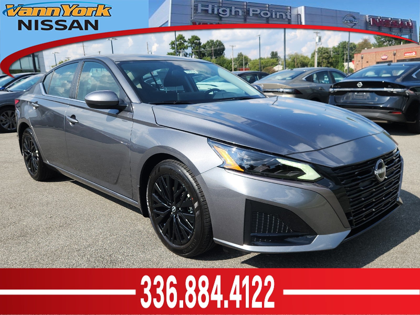 Gray (Gun Metallic) 2026 Nissan Altima Sedan Front-Wheel Drive Automatic