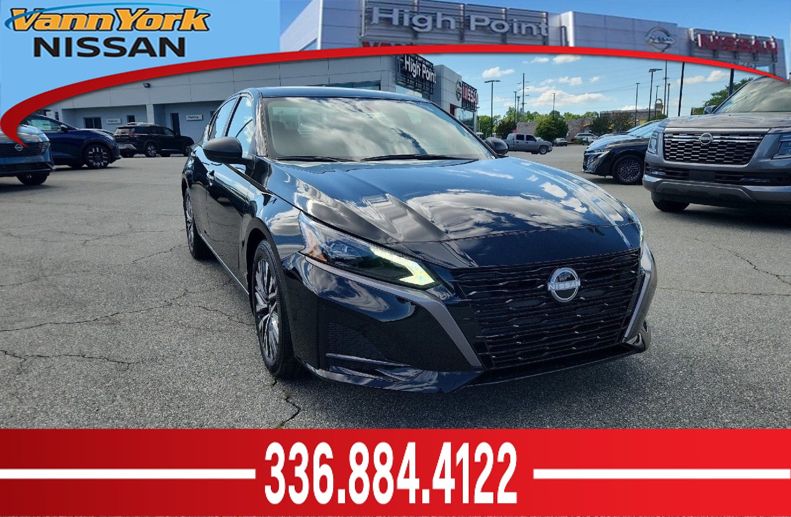 Super Black 2026 Nissan Altima Sedan Front-Wheel Drive Automatic
