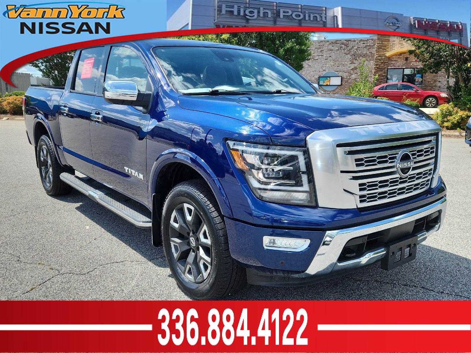  2023 Nissan Titan Pickup Truck Four-Wheel Drive Automatic