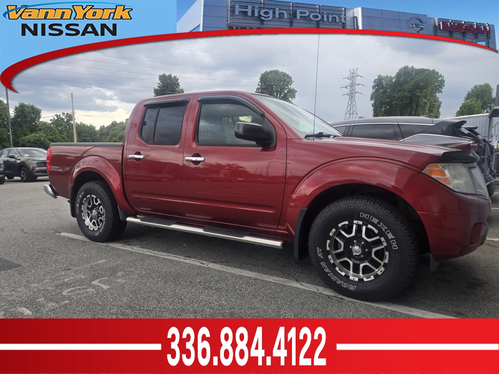 Cayenne Red 2017 Nissan Frontier Pickup Truck 4X2 Automatic