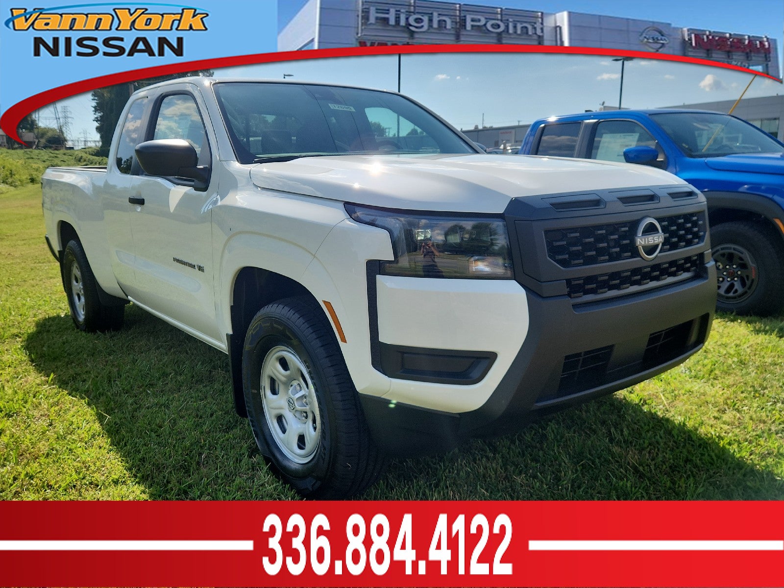 Glacier White 2027 Nissan Frontier Pickup Truck 4X2 Automatic