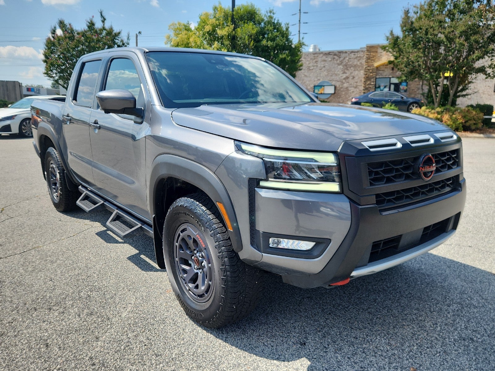 Gray (Gun Metallic) 2025 Nissan Frontier Pickup Truck Four-Wheel Drive Automatic