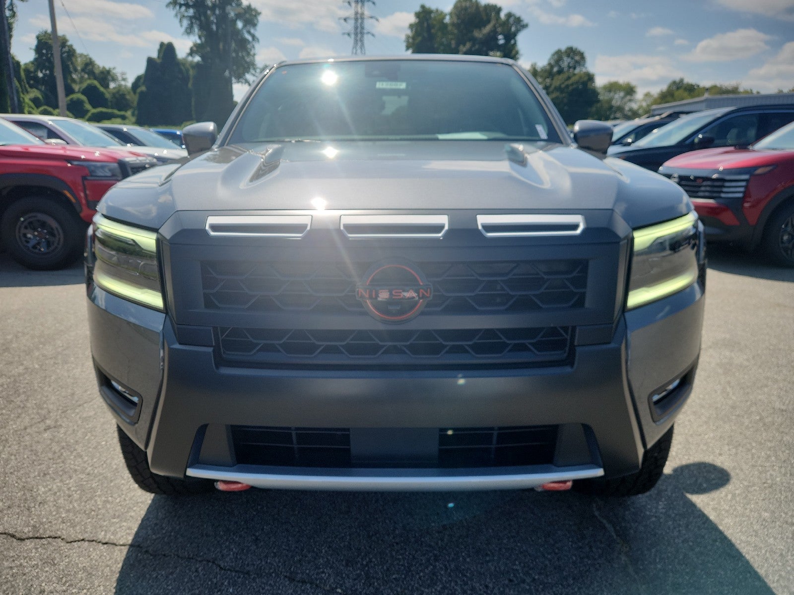Gray (Gun Metallic) 2027 Nissan Frontier Pickup Truck Four-Wheel Drive 9-Speed Automatic Overdrive