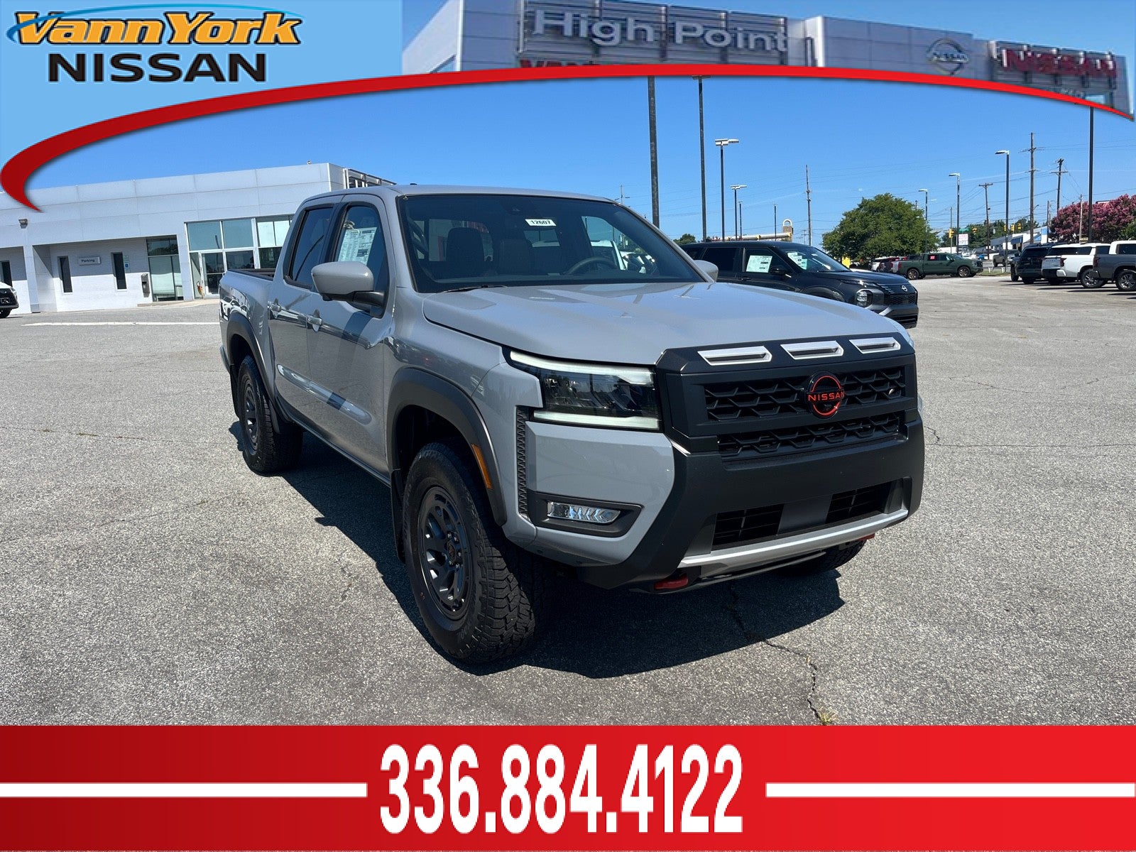 Boulder Gray Pearl 2026 Nissan Frontier Pickup Truck Four-Wheel Drive Automatic