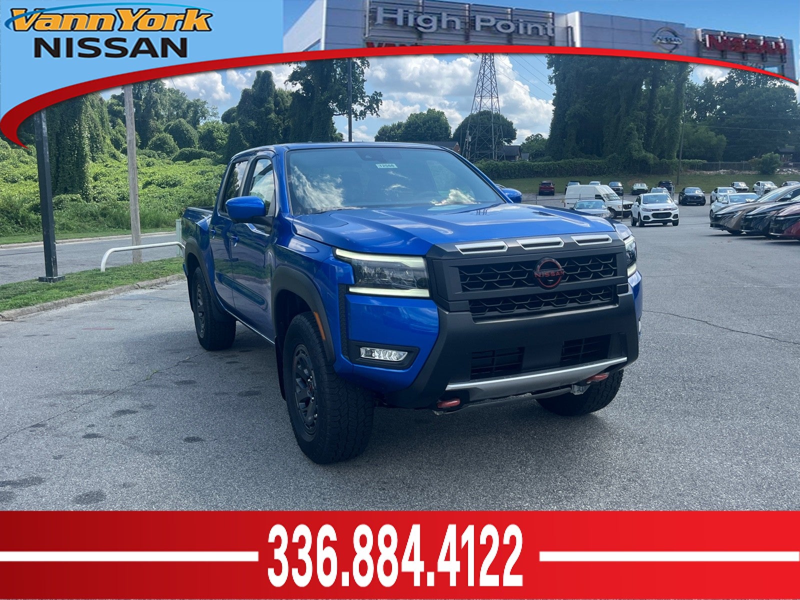 Bluestone Pearl 2026 Nissan Frontier Pickup Truck Four-Wheel Drive Automatic