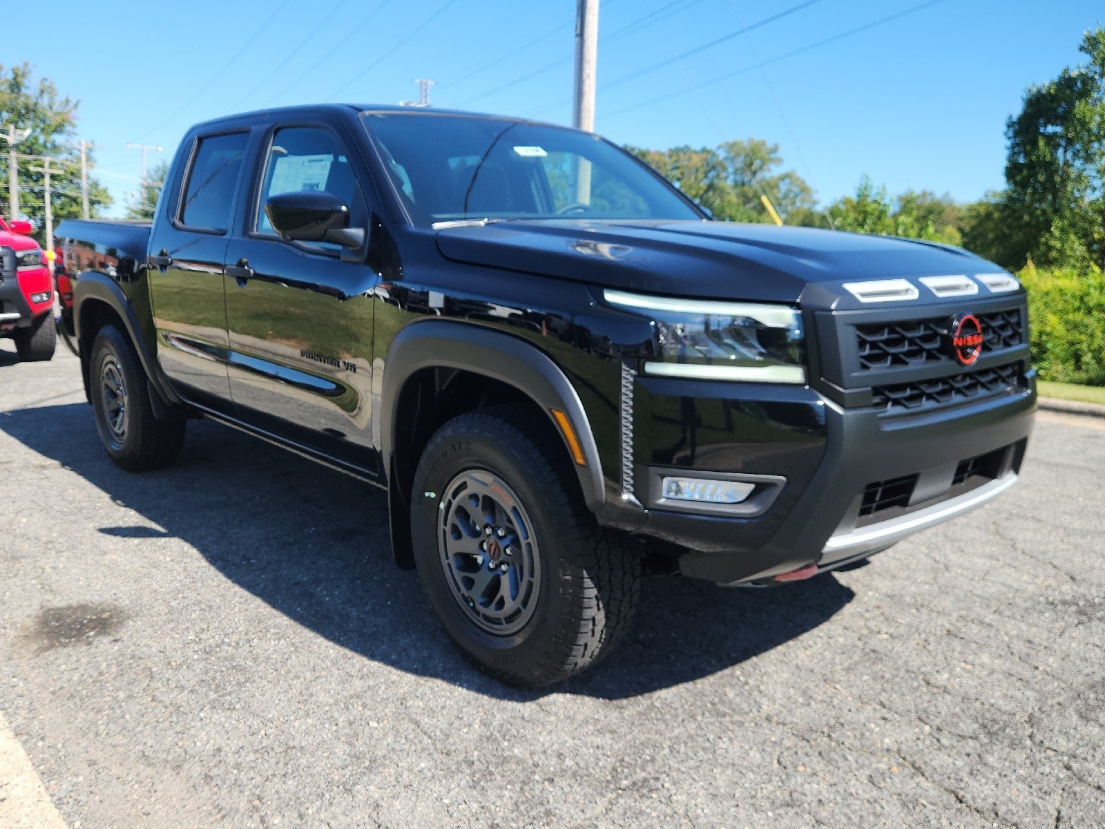 Super Black 2027 Nissan Frontier Pickup Truck Four-Wheel Drive Automatic