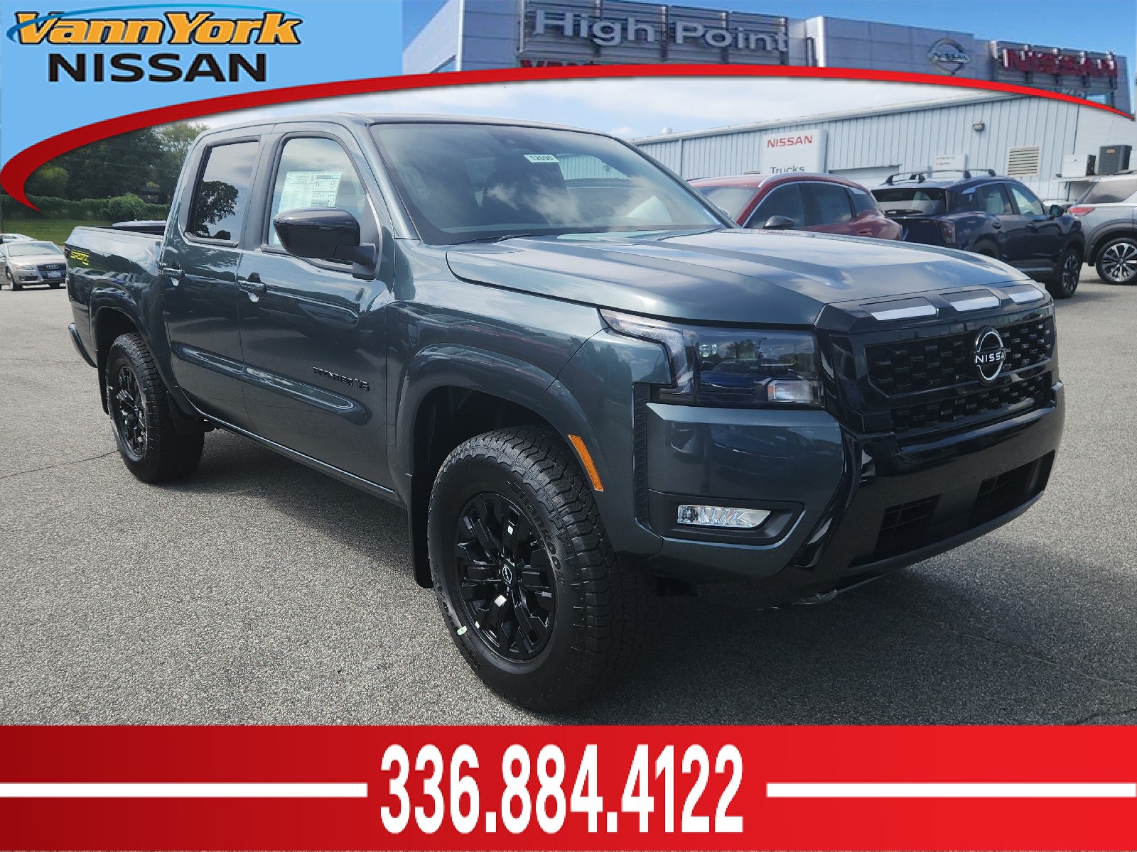 Alpine Metallic 2027 Nissan Frontier Pickup Truck Four-Wheel Drive Automatic