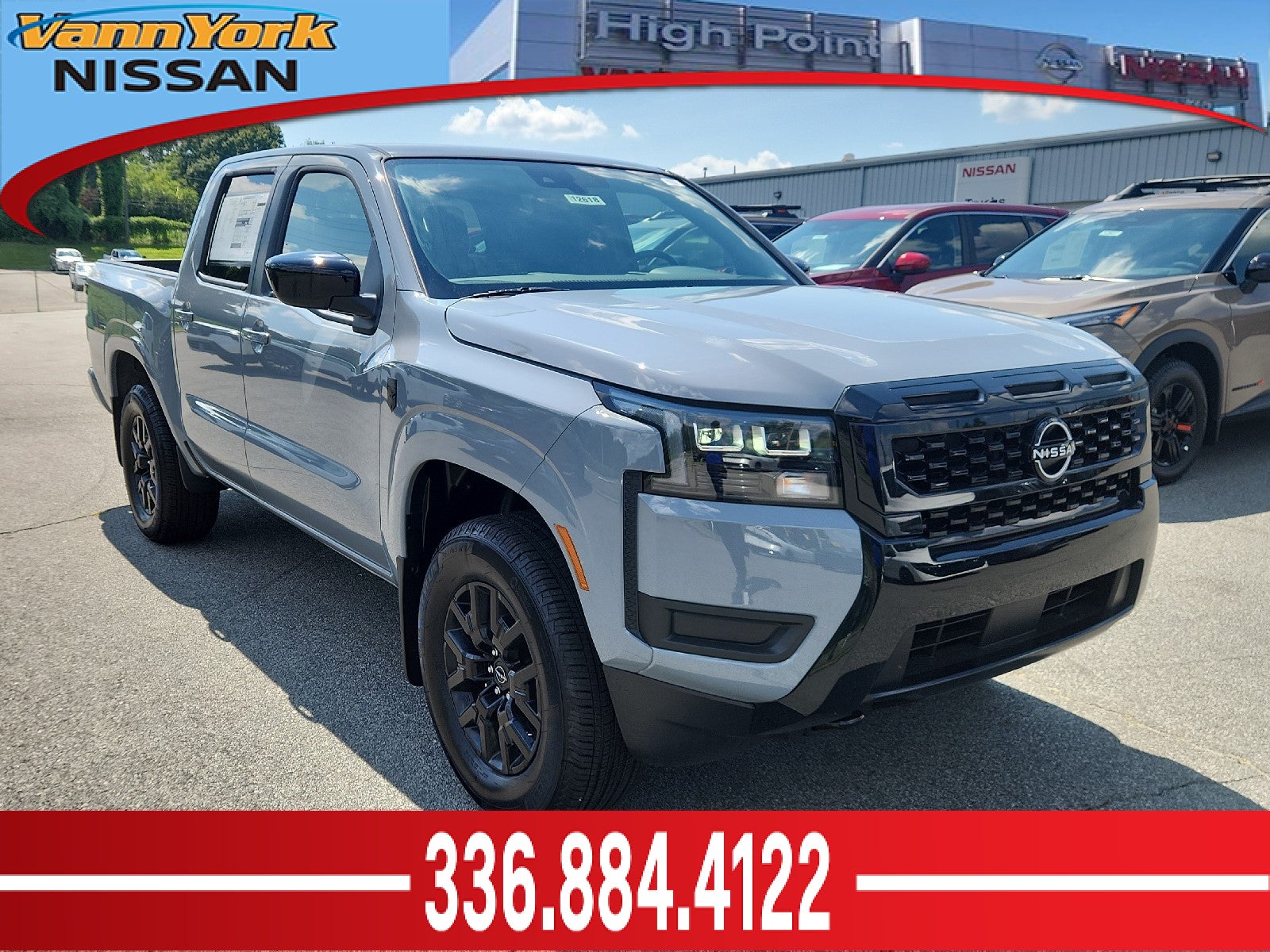 Boulder Gray Pearl 2026 Nissan Frontier Pickup Truck Four-Wheel Drive Automatic