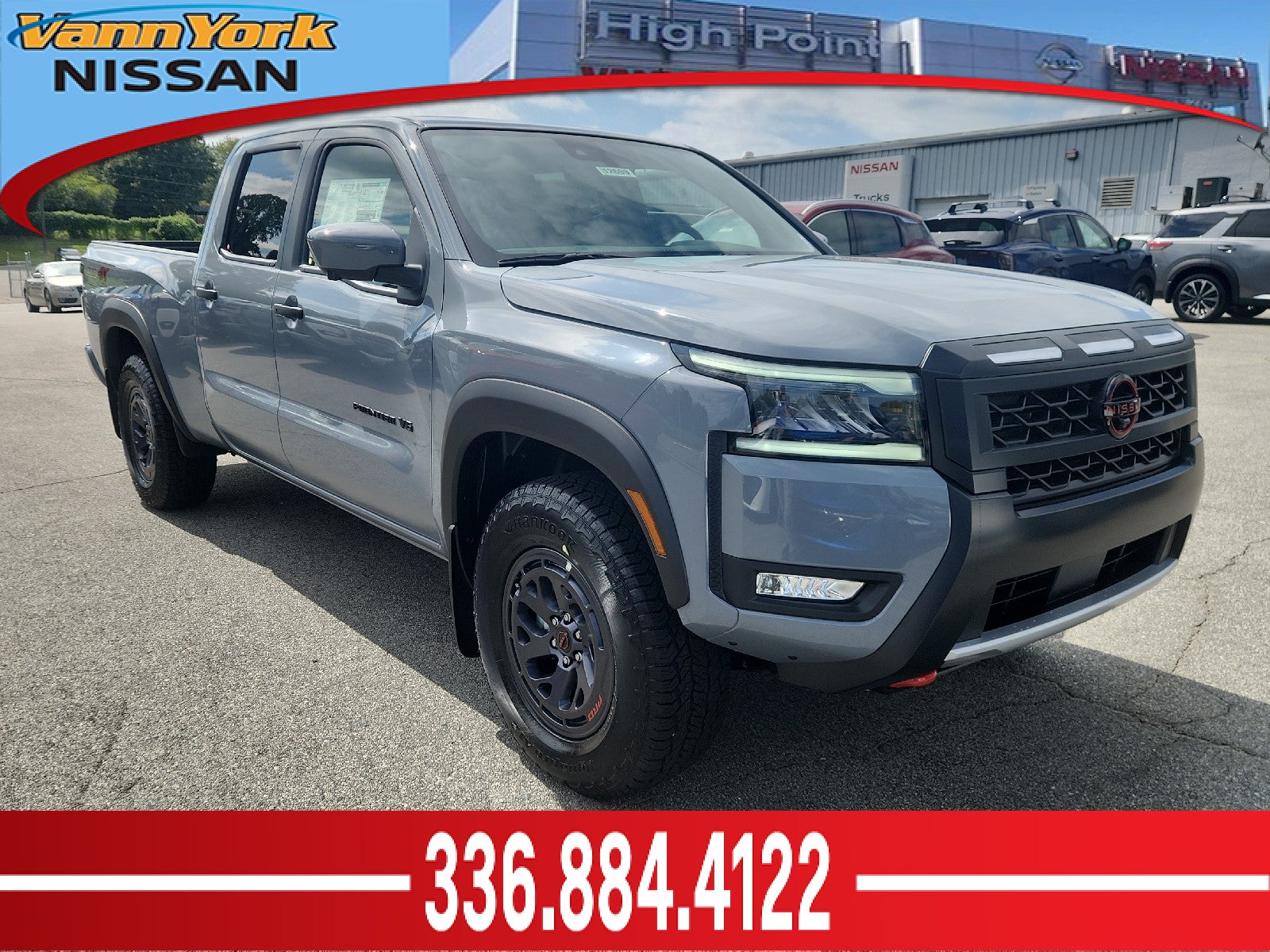 Boulder Gray 2027 Nissan Frontier Pickup Truck Four-Wheel Drive Automatic