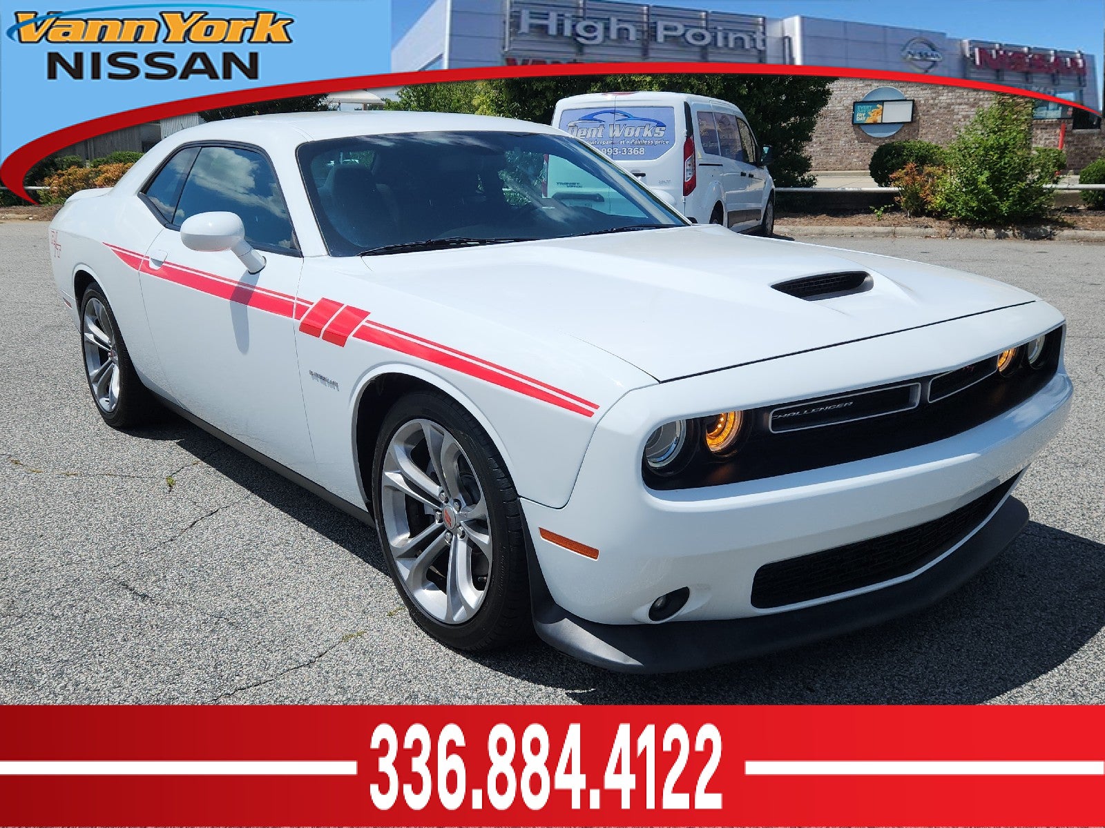 White Knuckle Clearcoat 2020 Dodge Challenger Coupe Rear-Wheel Drive Manual