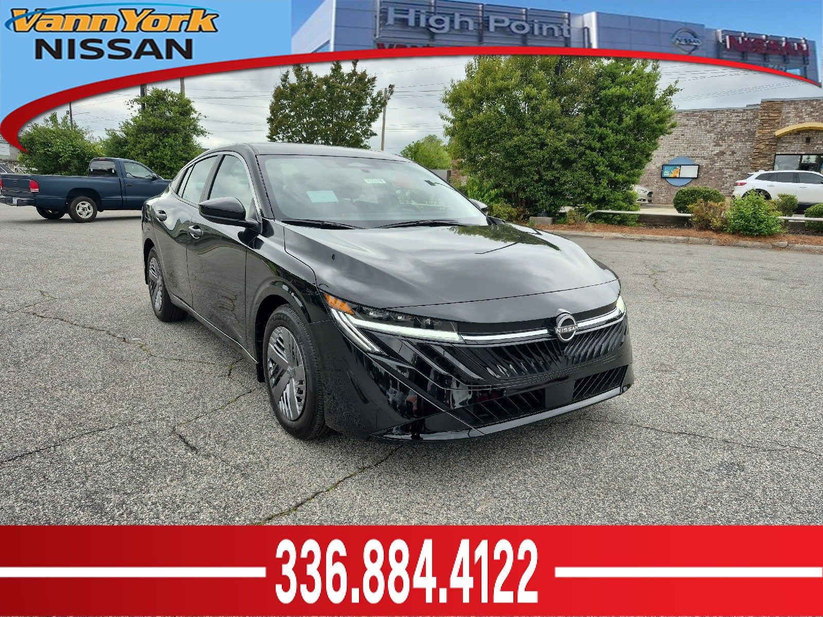 Super Black 2026 Nissan Sentra Sedan Front-Wheel Drive Automatic