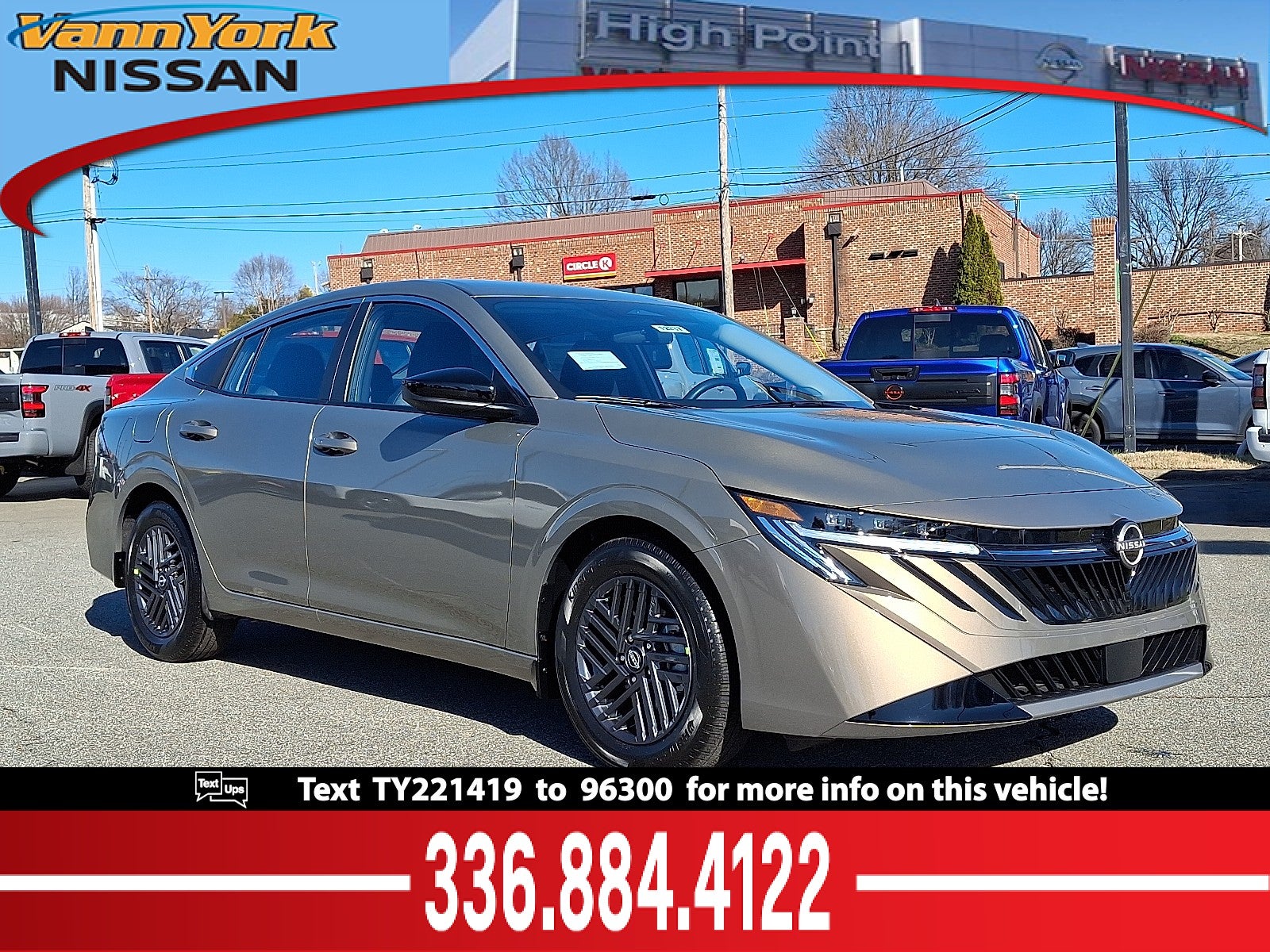 Imperial Bronze 2026 Nissan Sentra SV FWD Sedan Front-Wheel Drive Automatic