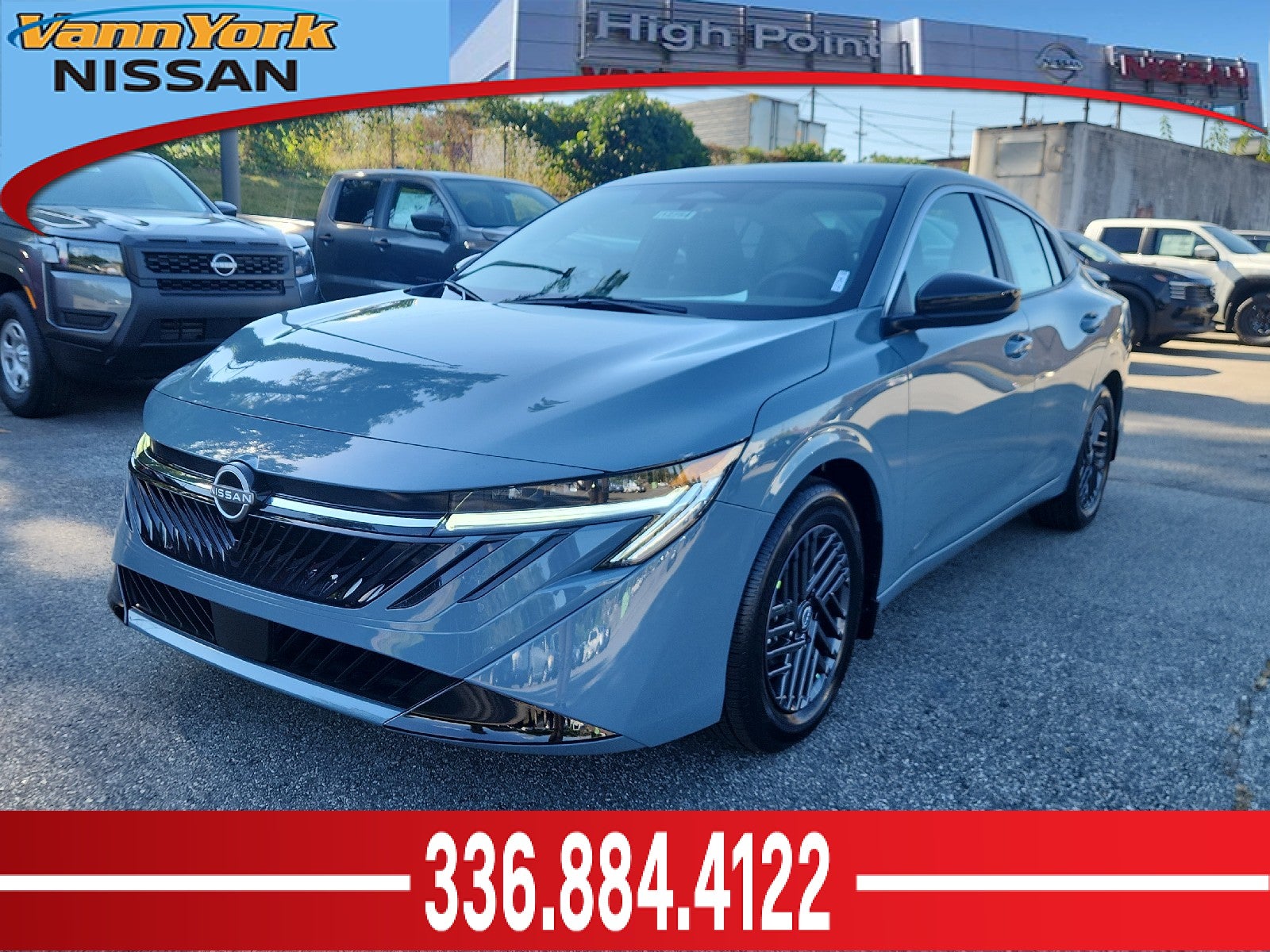 Atlantic Gray Metallic 2027 Nissan Sentra Sedan Front-Wheel Drive Automatic