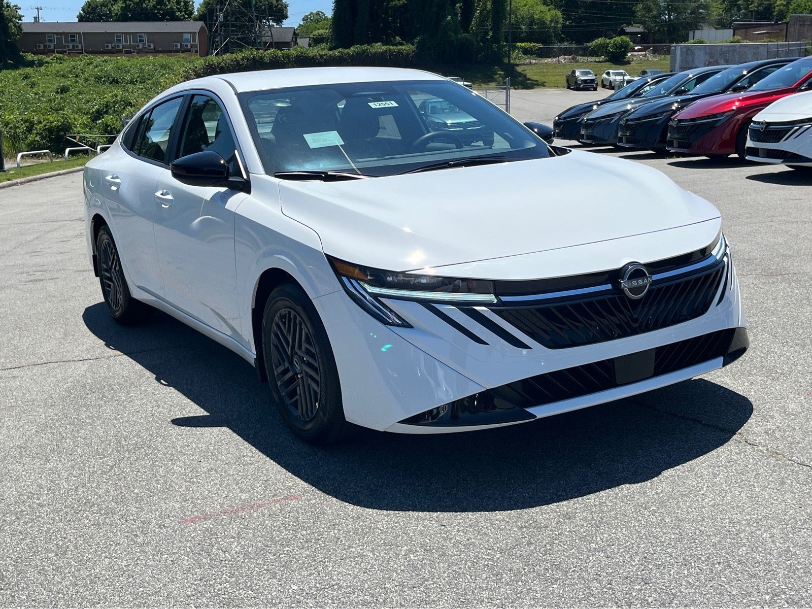White (Fresh Powder) 2026 Nissan Sentra SV FWD Sedan Front-Wheel Drive Automatic