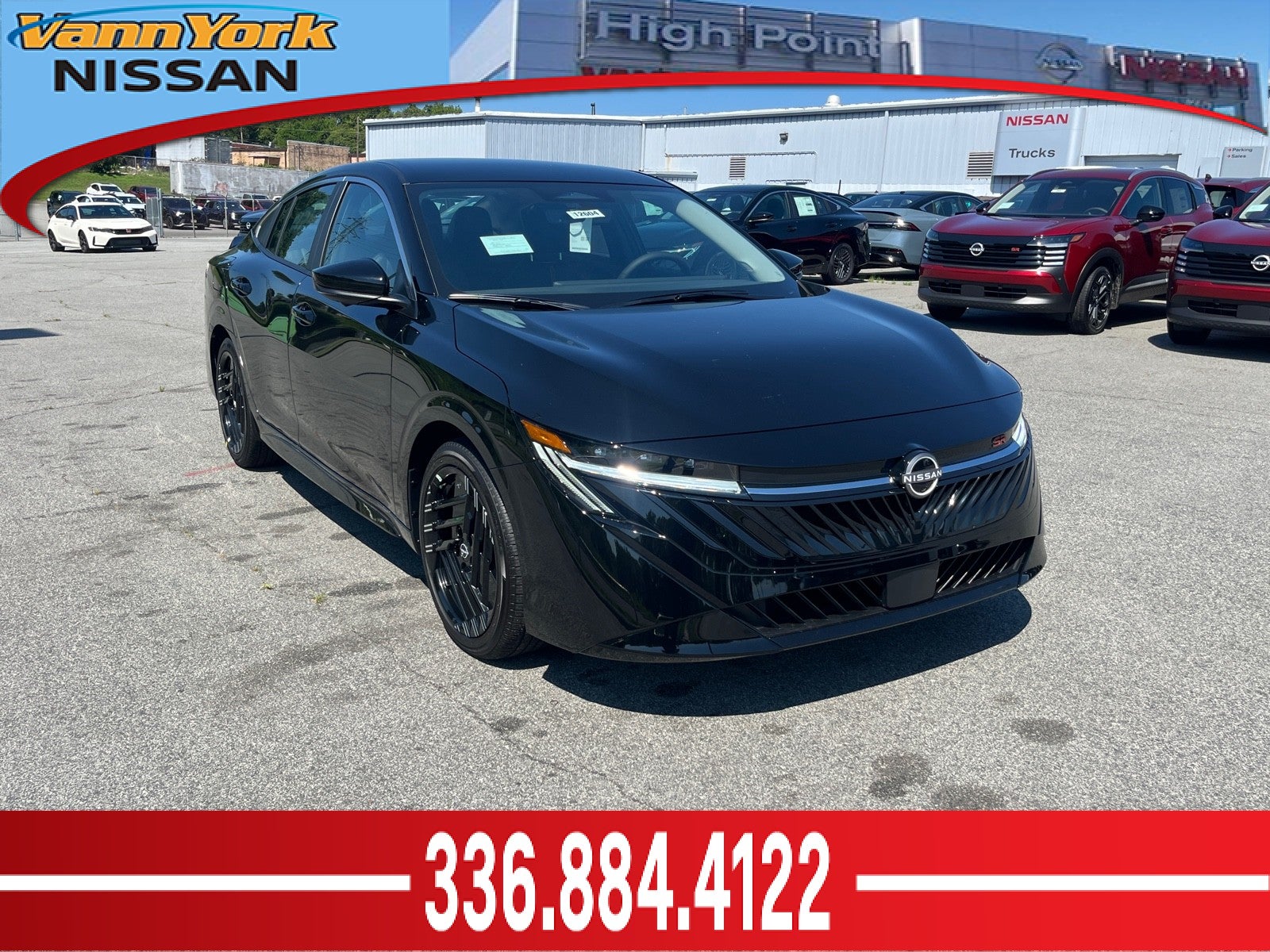 Super Black 2026 Nissan Sentra Sedan Front-Wheel Drive Automatic